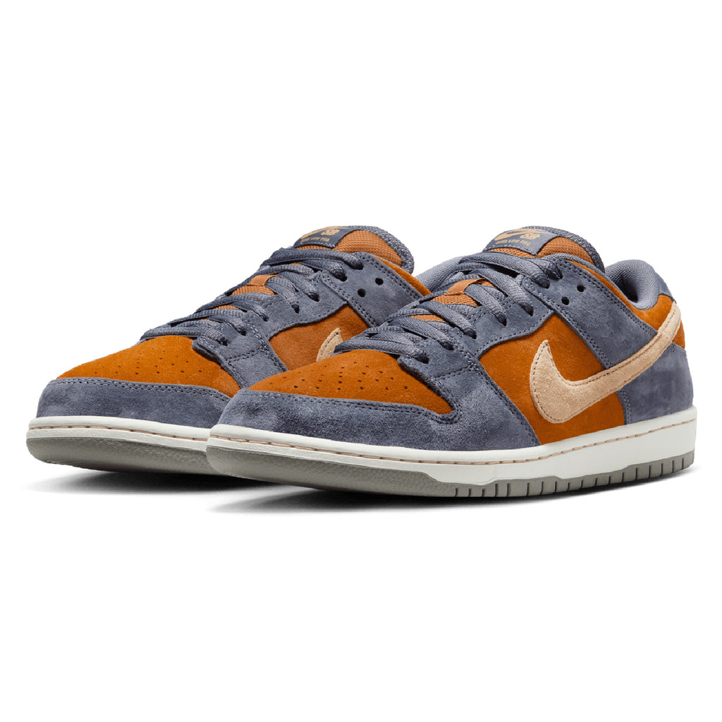 Nike SB Dunk Low Pro - Light Carbon / Sesame - Monarch - Summit White - pair