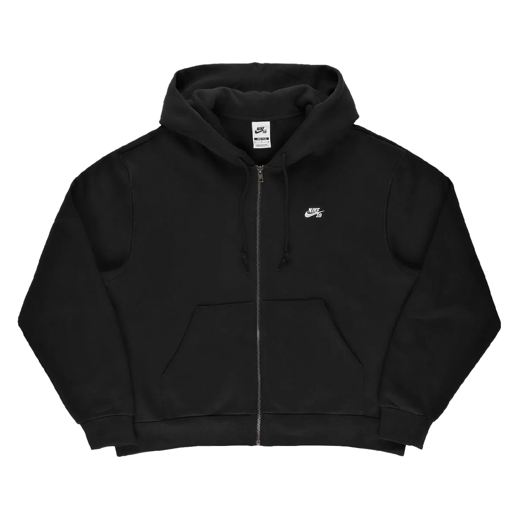 Nike SB Full Zip Up Hoodie - Black