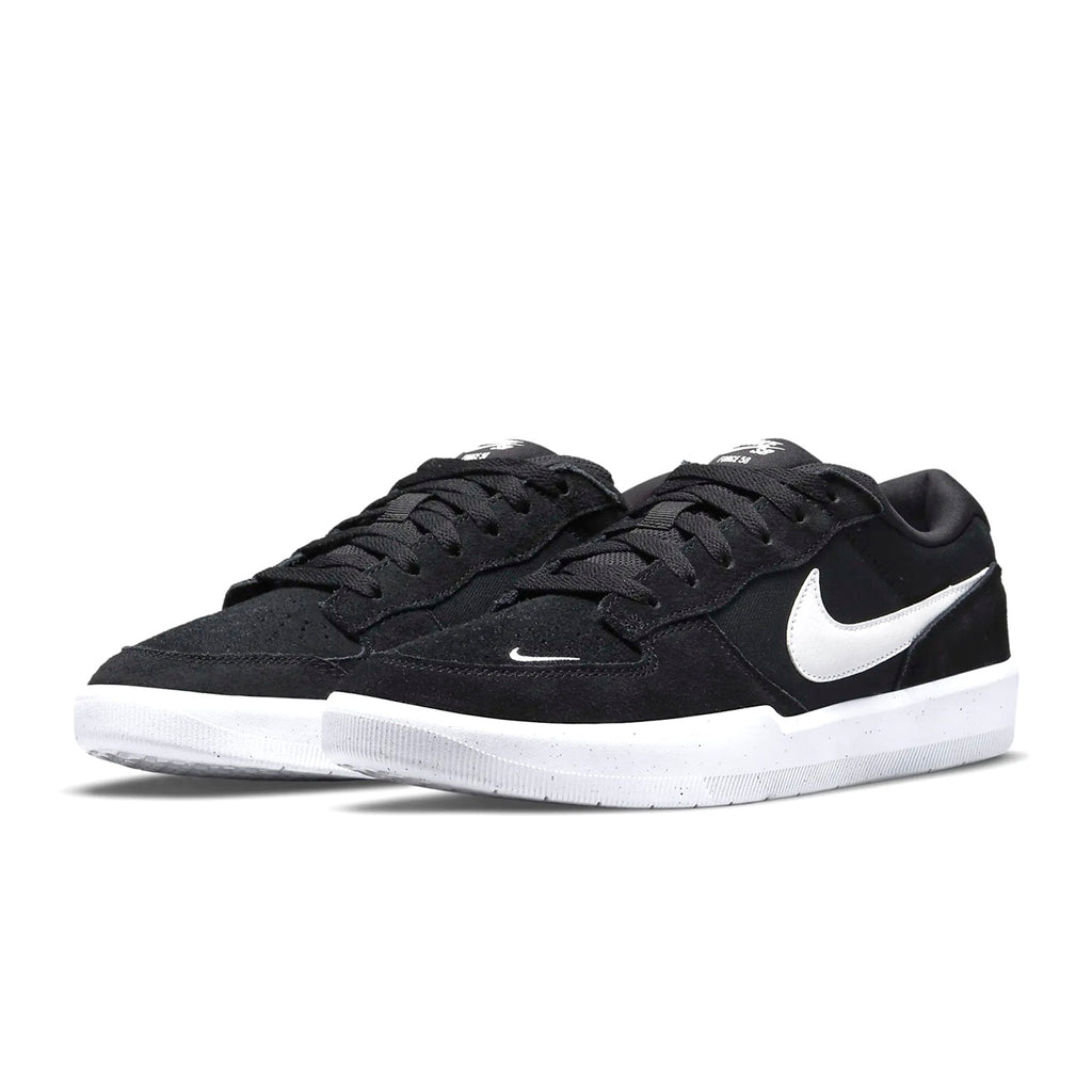 Nike SB Force 58 Shoes - Black / White - Black