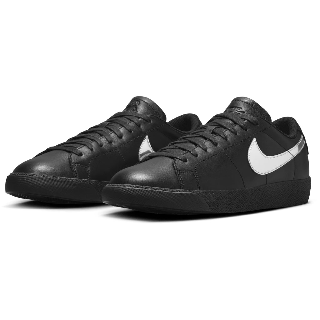 Nike SB Zoom Blazer Low x Dancer Skateboards - Black / Metallic Silver - Black