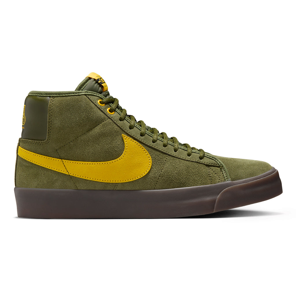 Nike SB  x ANTIHERO Zoom Blazer Mid Shoe - Rough Green / Armarillo - Rough Green - main