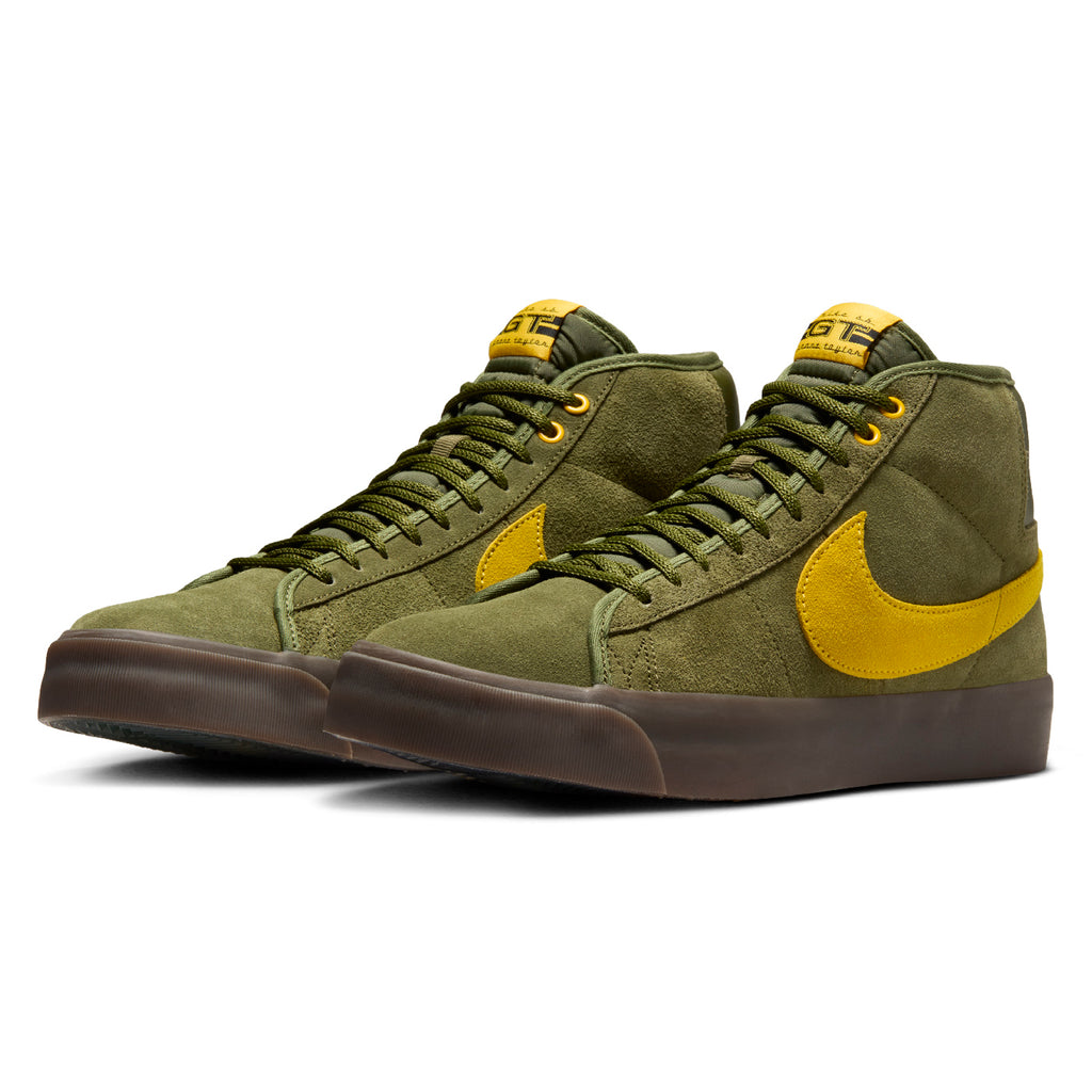 Nike SB  x ANTIHERO Zoom Blazer Mid Shoe - Rough Green / Armarillo - Rough Green - pair