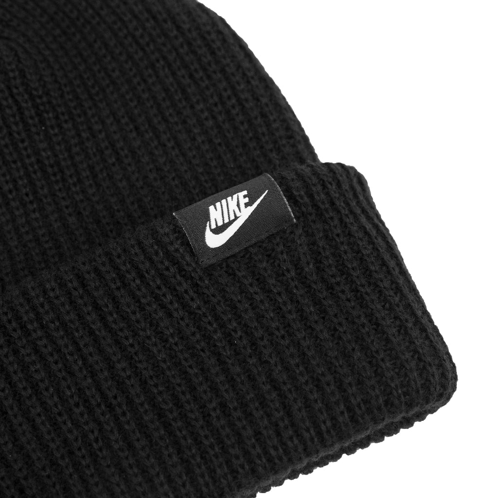 Nike Terra Short Cuff Beanie - Black - closeup