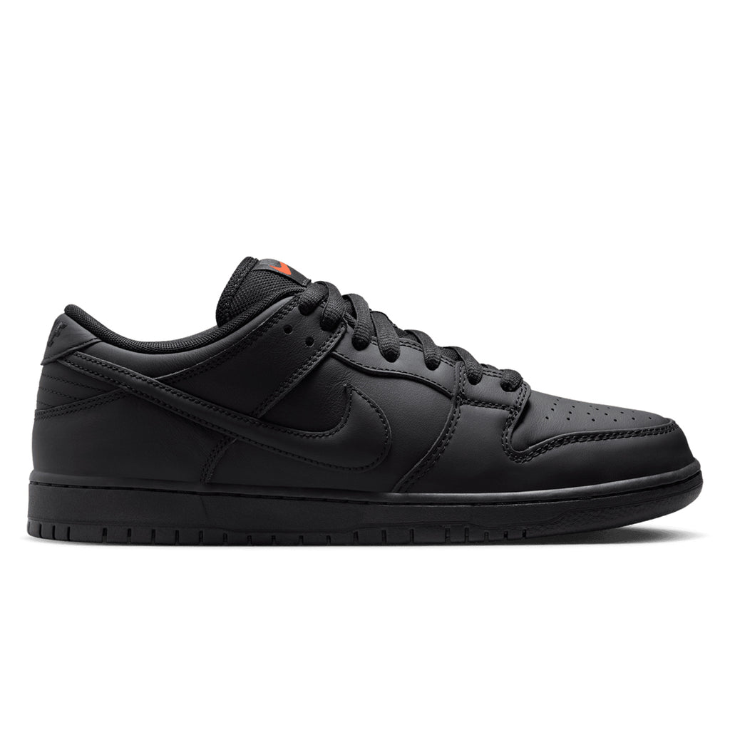 Nike SB Dunk Low Pro Shoes - Black / Black - Black - Black - side