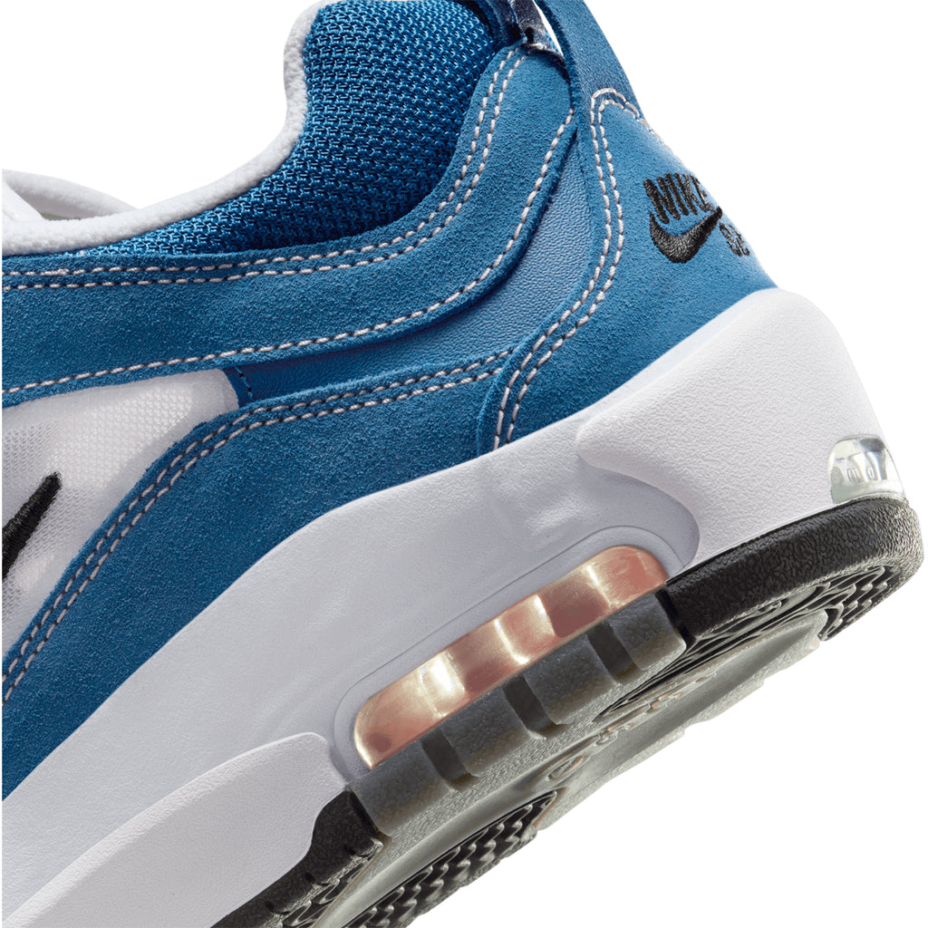 Nike SB Air Max Ishod Shoes - Star Blue / Black - White - Med Soft Pink