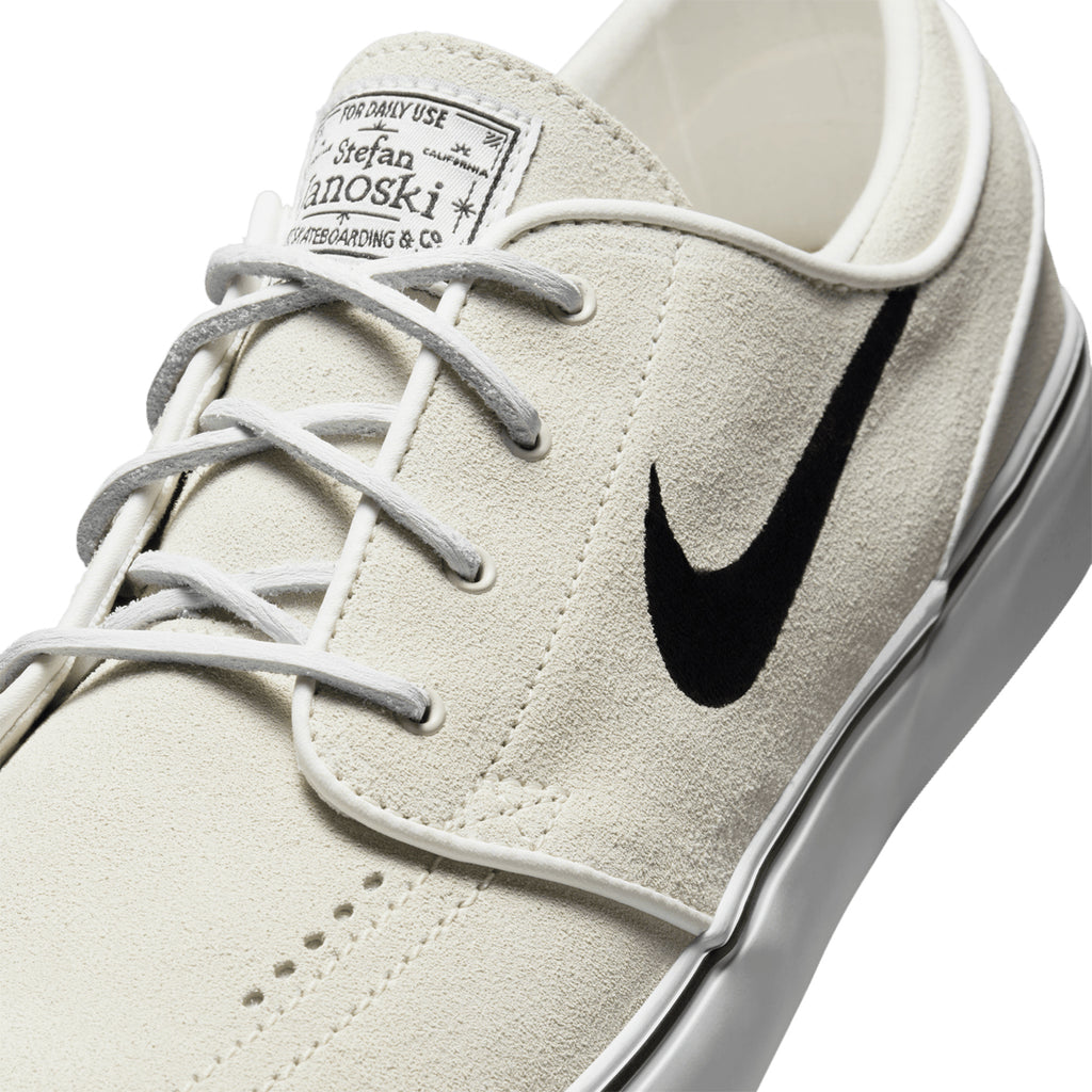 Nike SB Zoom Janoski OG+ Shoes - Summit White / Black - Summit White - White - closeup