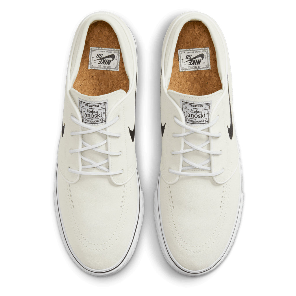 Nike SB Zoom Janoski OG+ Shoes - Summit White / Black - Summit White - White - top