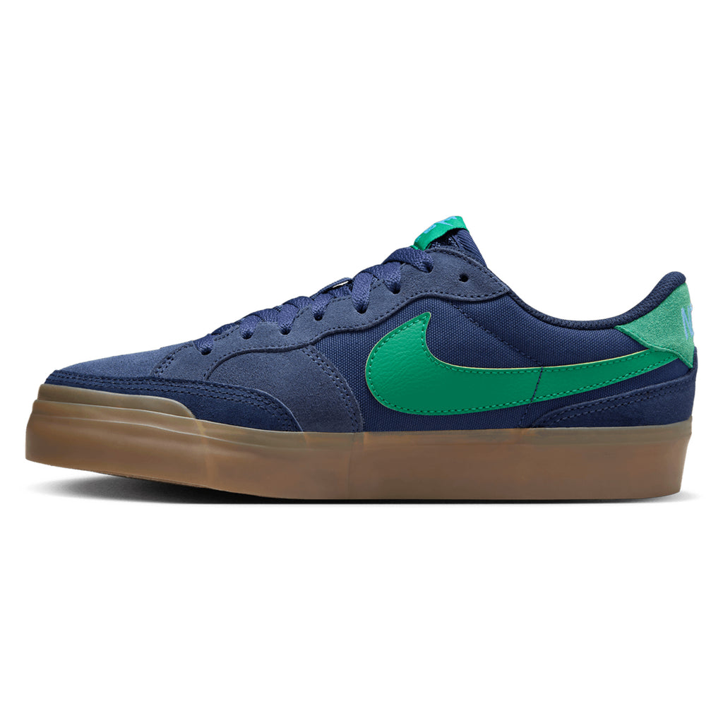 Nike SB Pogo Plus Premium Shoes - Midnight Navy / Malachite - Obsidian