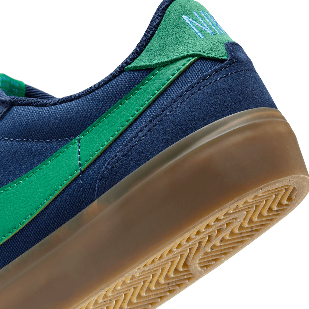 Nike SB Pogo Plus Premium Shoes - Midnight Navy / Malachite - Obsidian