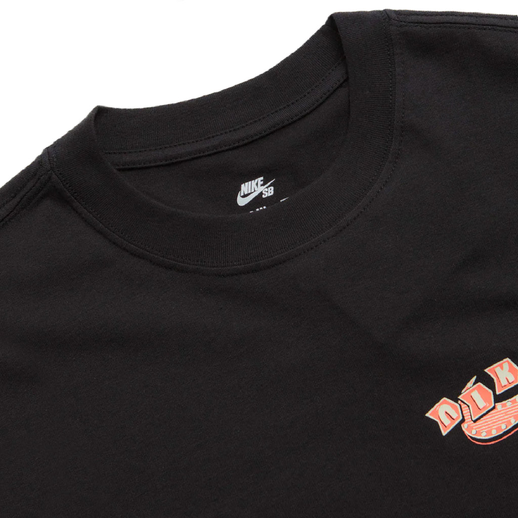 Nike SB Road Dogs T Shirt - Black - front