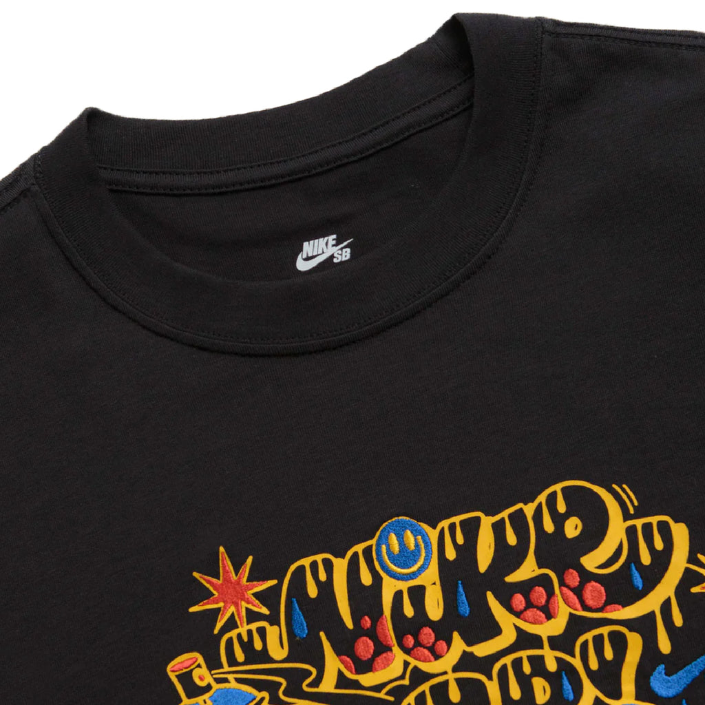 Nike SB Spray Can T Shirt - Black - front