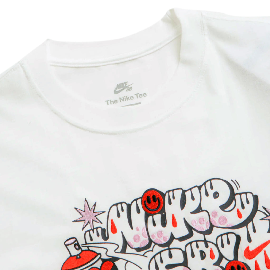 Nike SB Spray Can T Shirt - White - front