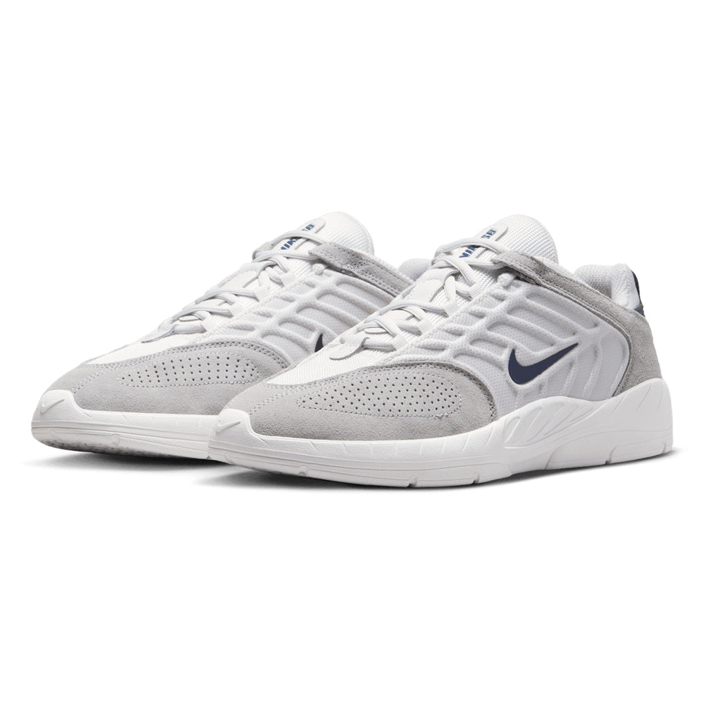 Nike SB Vertebrae Shoes - Platinum Tint / Midnight Navy - Wolf Grey