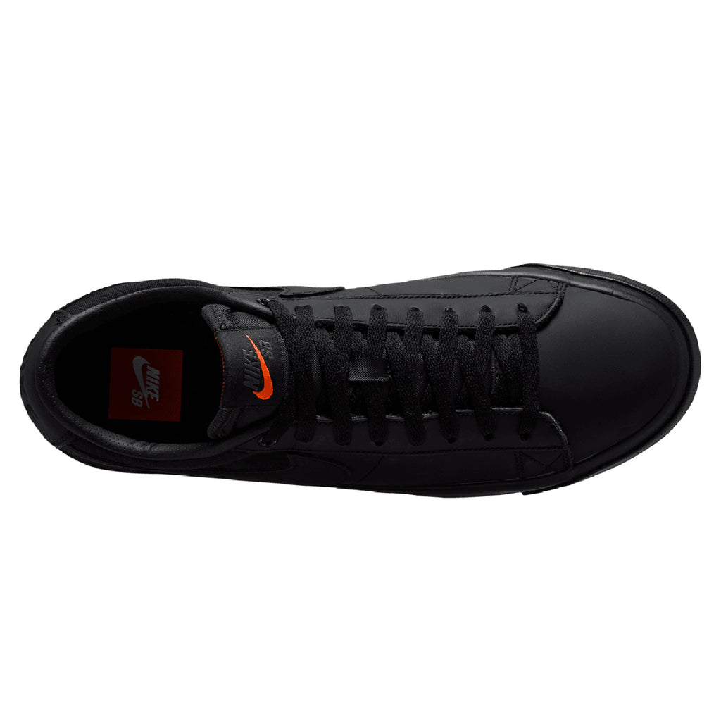 Nike SB Zoom Blazer Low Pro GT ISO Shoes - Black / Black - Black - Black - single top