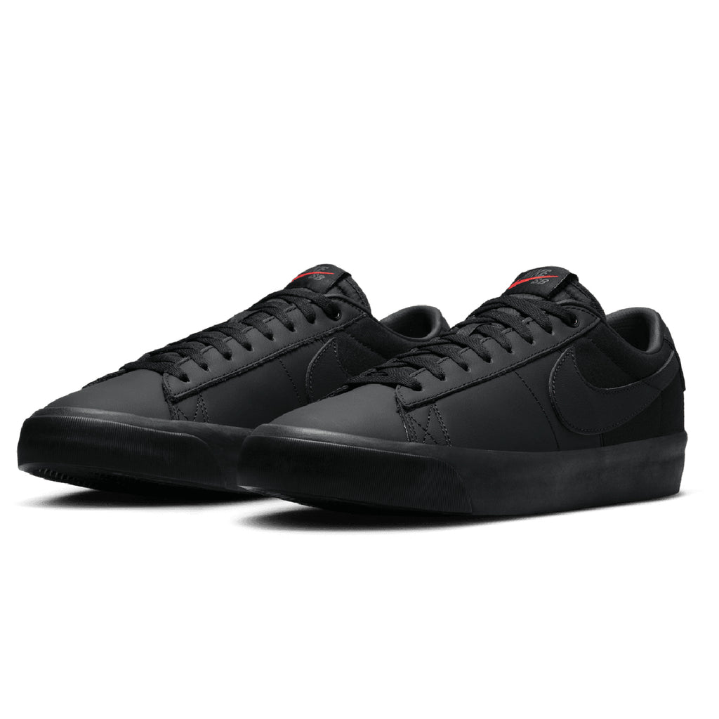 Nike SB Zoom Blazer Low Pro GT ISO Shoes - Black / Black - Black - Black - pair