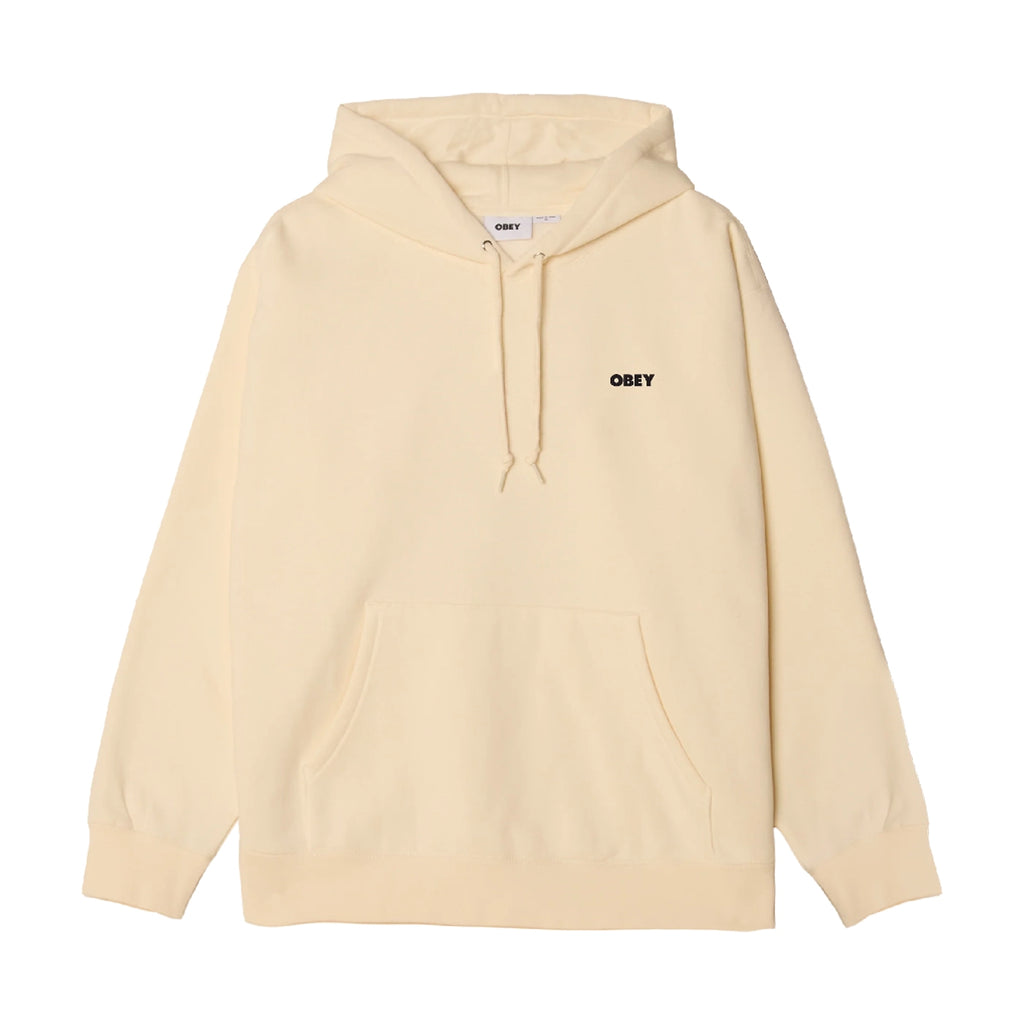 Obey Bold Eye Hoodie - Unbleached - front