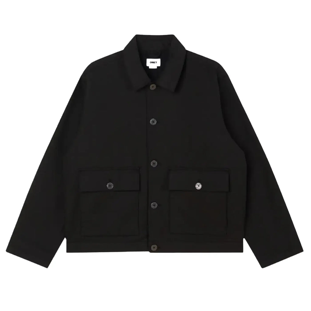 Obey Oliver Shirt Jacket - Digital Black