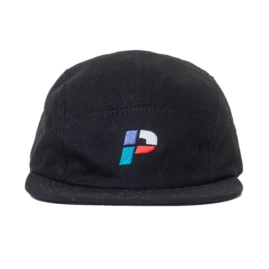 Parlez Roseau 5 Panel Hat - Black