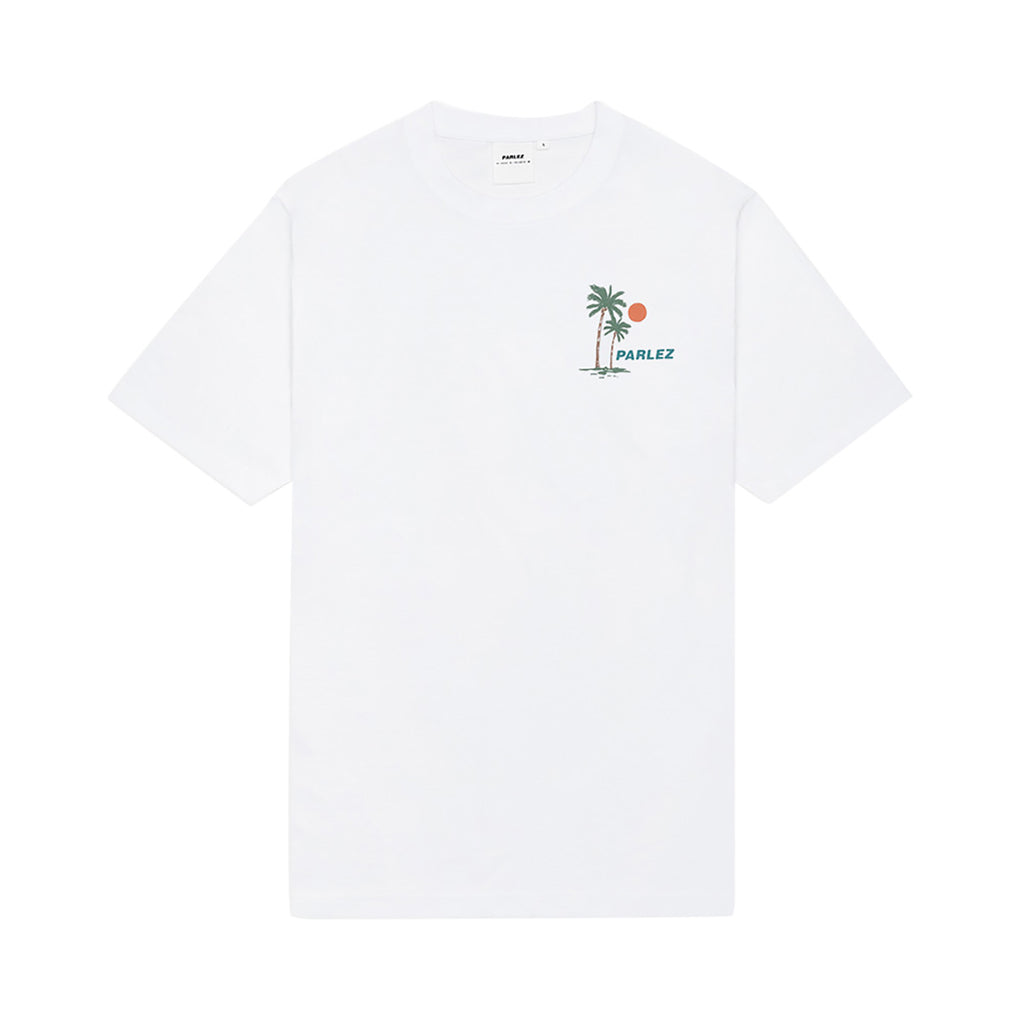 Parlez Away T Shirt - White - front