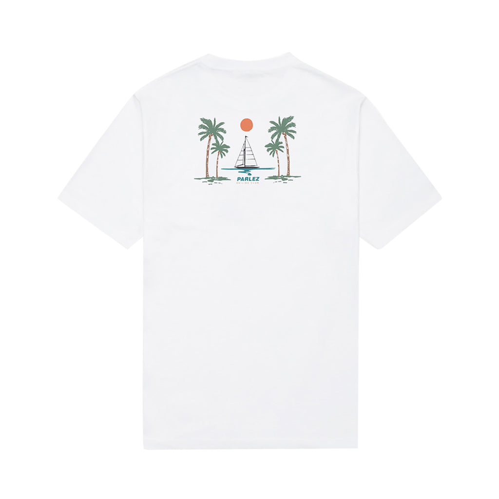 Parlez Away T Shirt - White - back