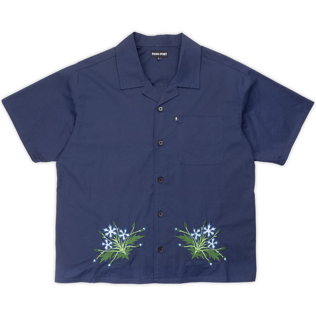 PASS~PORT Bloom Casual S/S Shirt - Navy - main