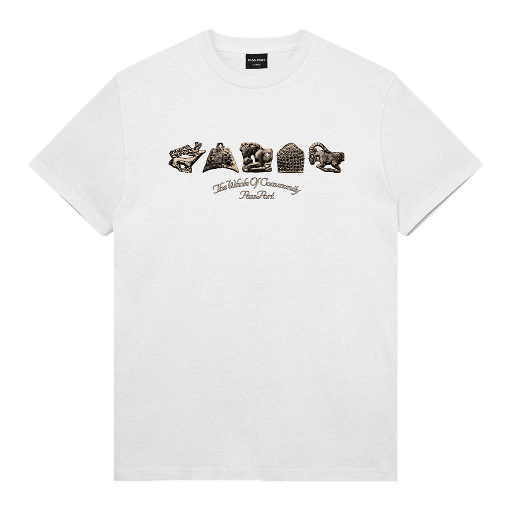 PASS~PORT Bronzed Age T Shirt - White - main