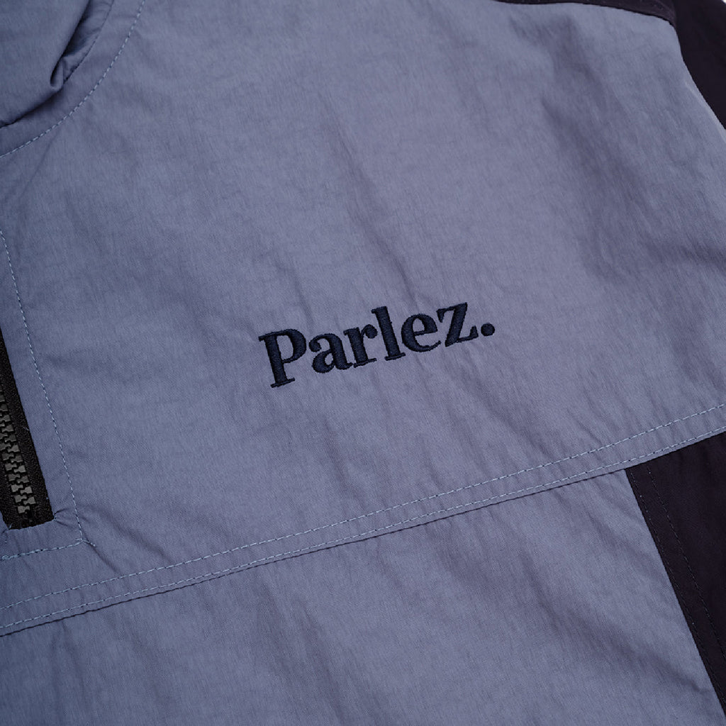 Parlez Pulse Jacket - Midnight - embroidery