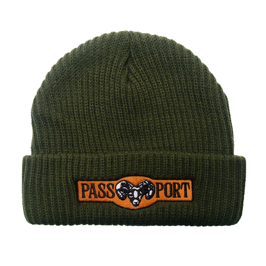 PASS~PORT Ram Beanie - Olive - main