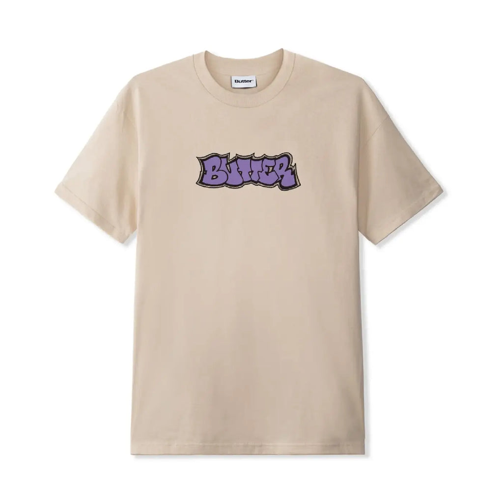 Butter Goods Perspective T Shirt - Sand - main