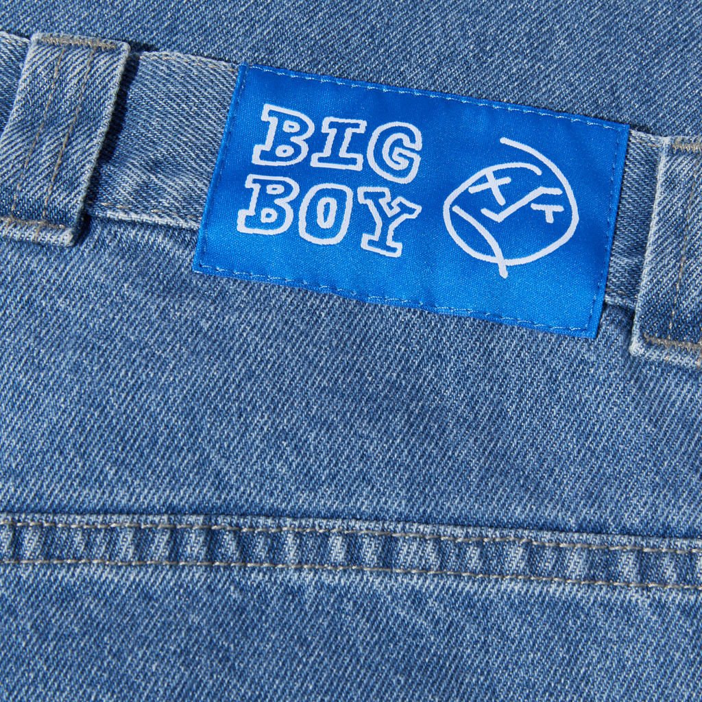 Polar Skate Co Big Boy Jeans - Mid Blue