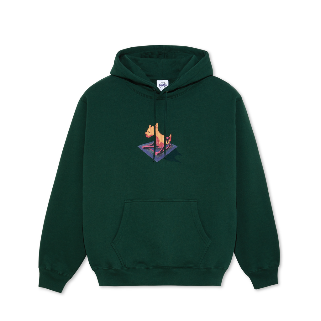 Polar Skate Co Dave Dog Hoodie - Dark Green - main