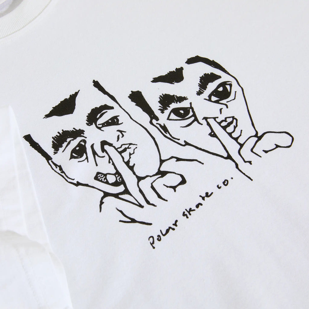 Polar Skate Co Boogers T Shirt - White