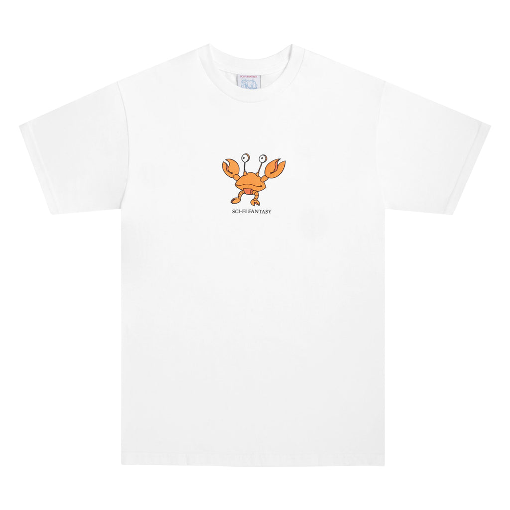 Sci-Fi Fantasy Crab T Shirt - White