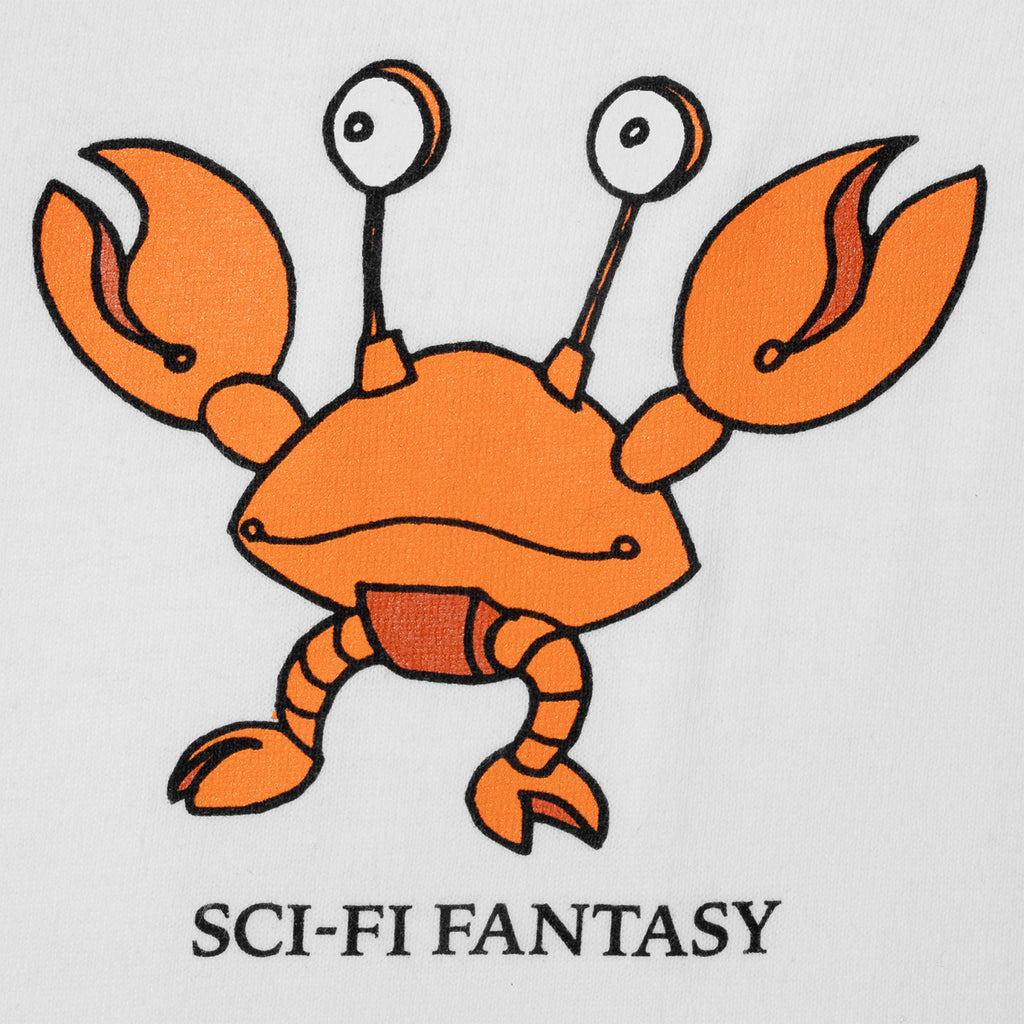 Sci-Fi Fantasy Crab T Shirt - White