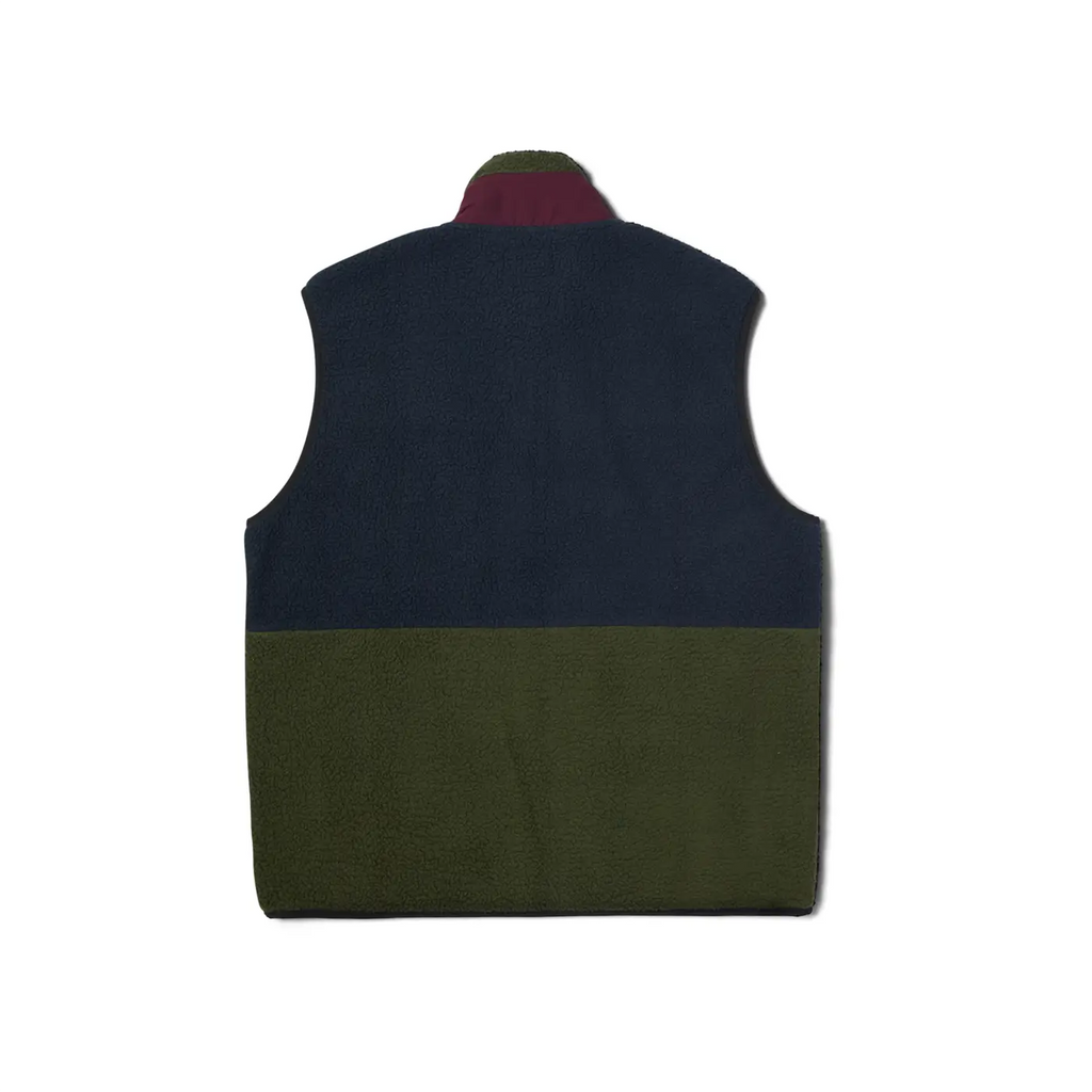 HUF Sonoma High Pile Vest - Multi - back