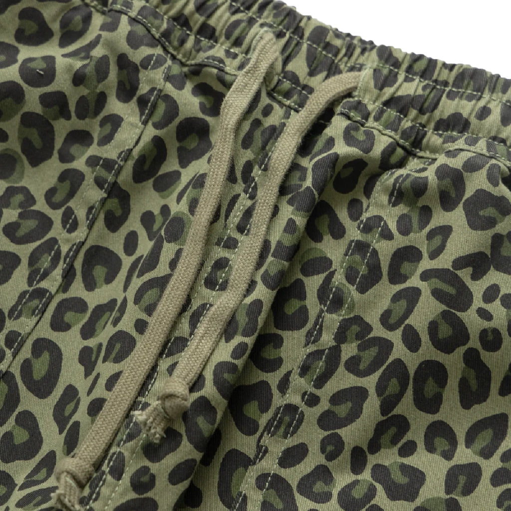 Service Works Leopard Chef Pant - Green - waist