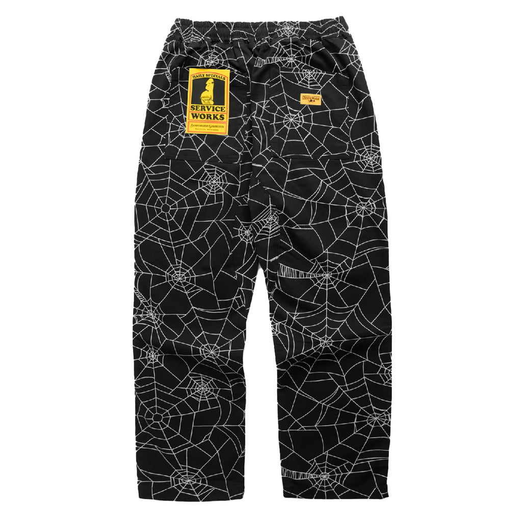 Service Works Web Chef Pant - Black - back