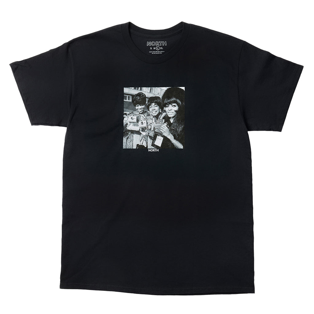 North Skate Mag The Supremes T Shirt - Black