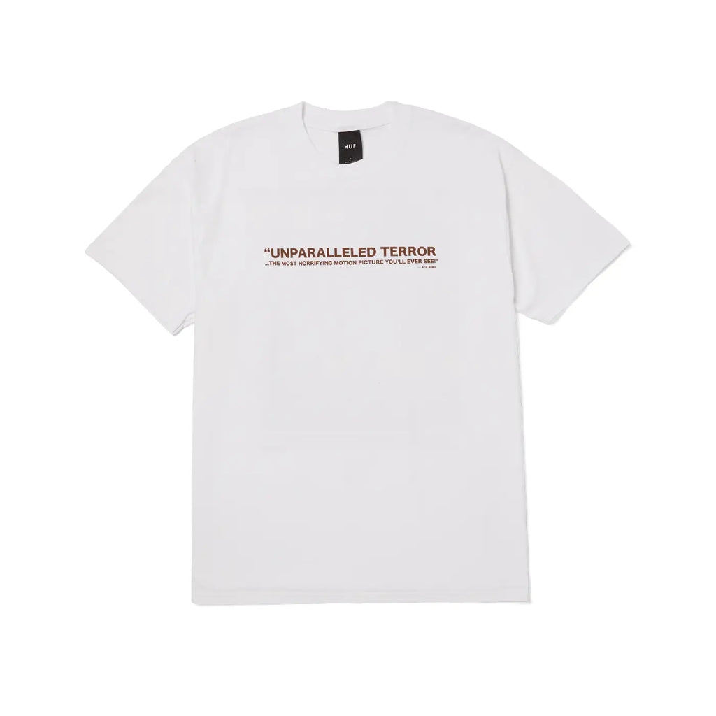 HUF Unparalleled Terror T Shirt - White