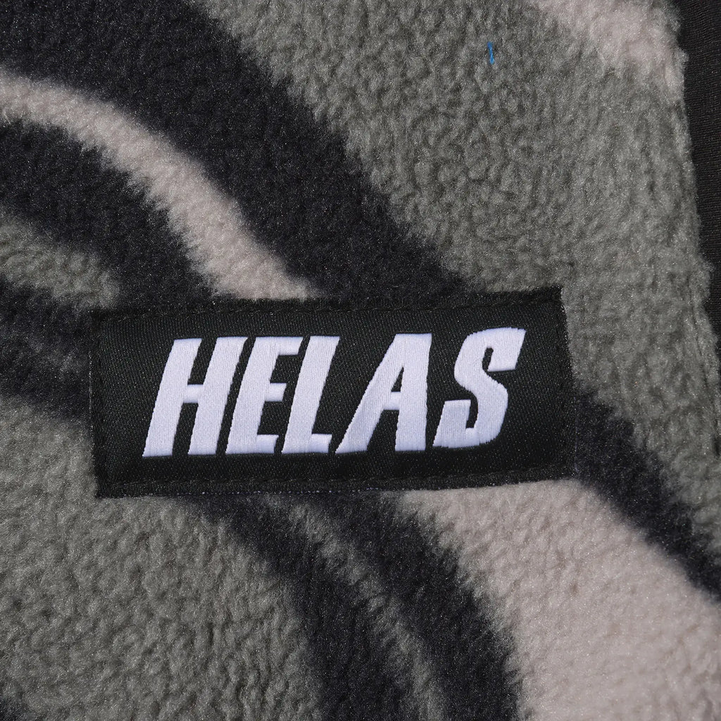 Helas Avalanche Fleece Jacket - Grey / Black - label