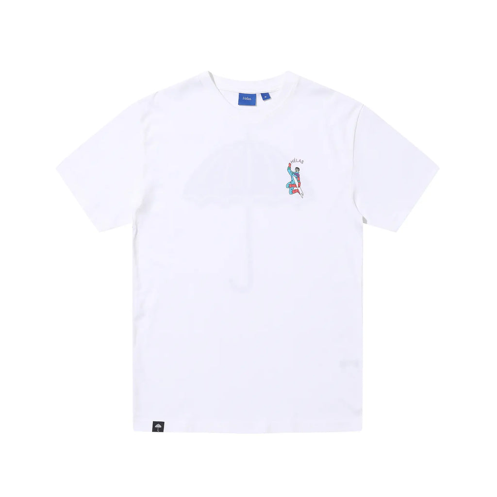 Helas Splash T Shirt - White - front