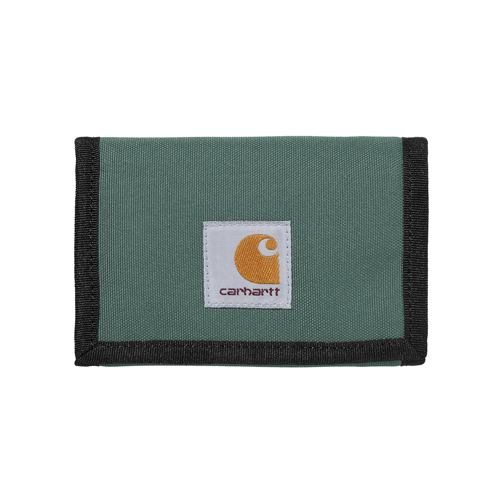 Carhartt WIP Alec Wallet - Silver Pine - front