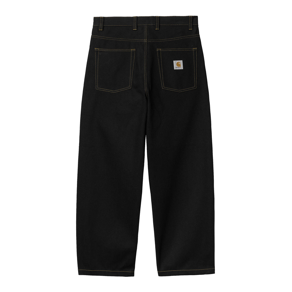 Carhartt WIP Brandon Pant - Black Rinsed - back