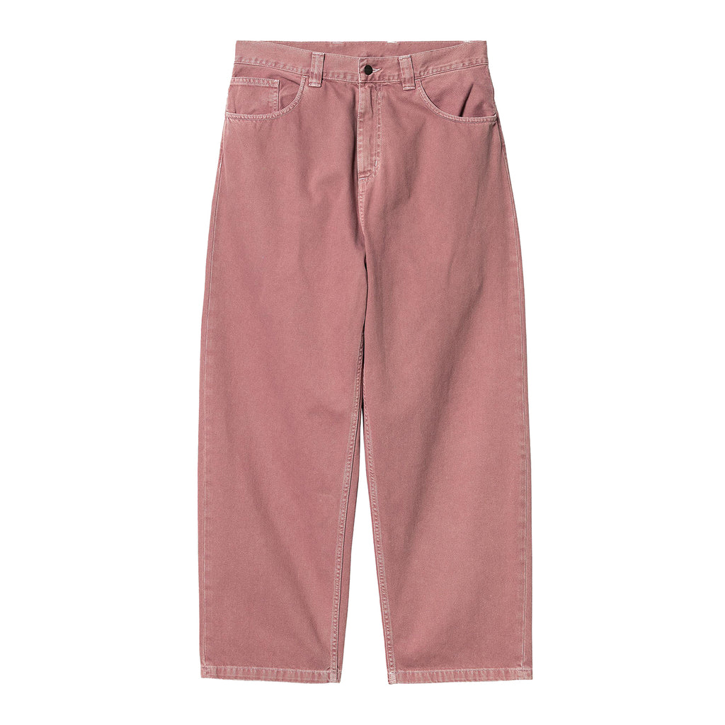 Carhartt WIP Brandon Pant - Dusty Pink stone dyed - front