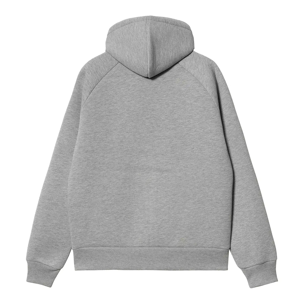 Carhartt WIP Car Lux Hooded Jacket - Grey Heather / Grey - back