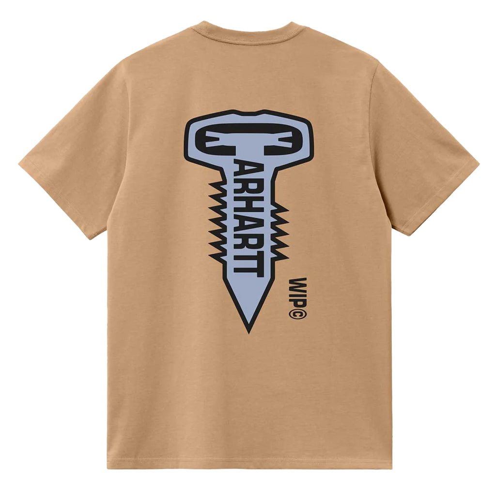 Carhartt WIP Cross Screw T Shirt - Peanut
