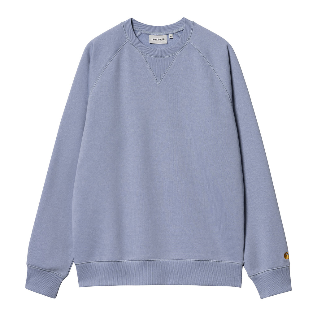 Carhartt WIP Chase Sweatshirt - Charm Blue / Gold