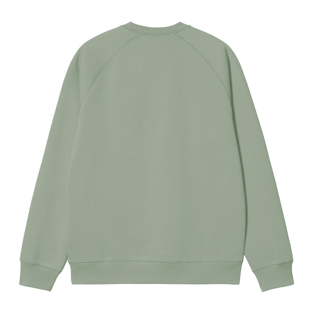 Carhartt WIP Chase Sweatshirt - Frosted Green / Gold - back