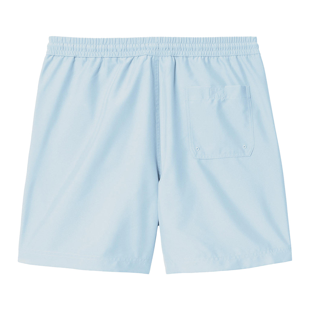 Carhartt WIP Chase Swim Shorts - Air Sky / Gold - back