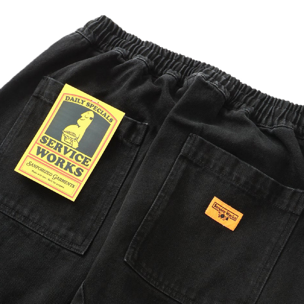 Service Works Denim Chef Pant - Black